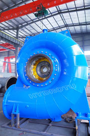 Турбина Фрэнсиса горизонтального/вертикального вала гидро с напором воды проекта гидроэлектроэнергии 30-300m