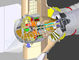 Турбина горизонтального шарика турбины Kaplan гидро/турбина воды с двойным губернатором скорости регулятора