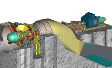 Низкий тип гидро турбина напора воды s/турбина воды с польностью регулированным бегунком, воеводом скорости