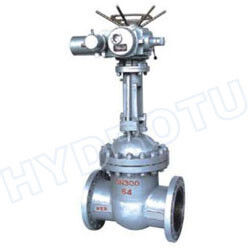 Фланцевый задвижка с электроприводом/ручным приводом диаметром 100-1600 мм и конструкцией из углеродистой стали