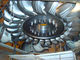 Вертикальная турбина Pelton турбины воды ИМПа ульс вала гидро с 4 соплами для высокого головного проекта гидроэлектроэнергии